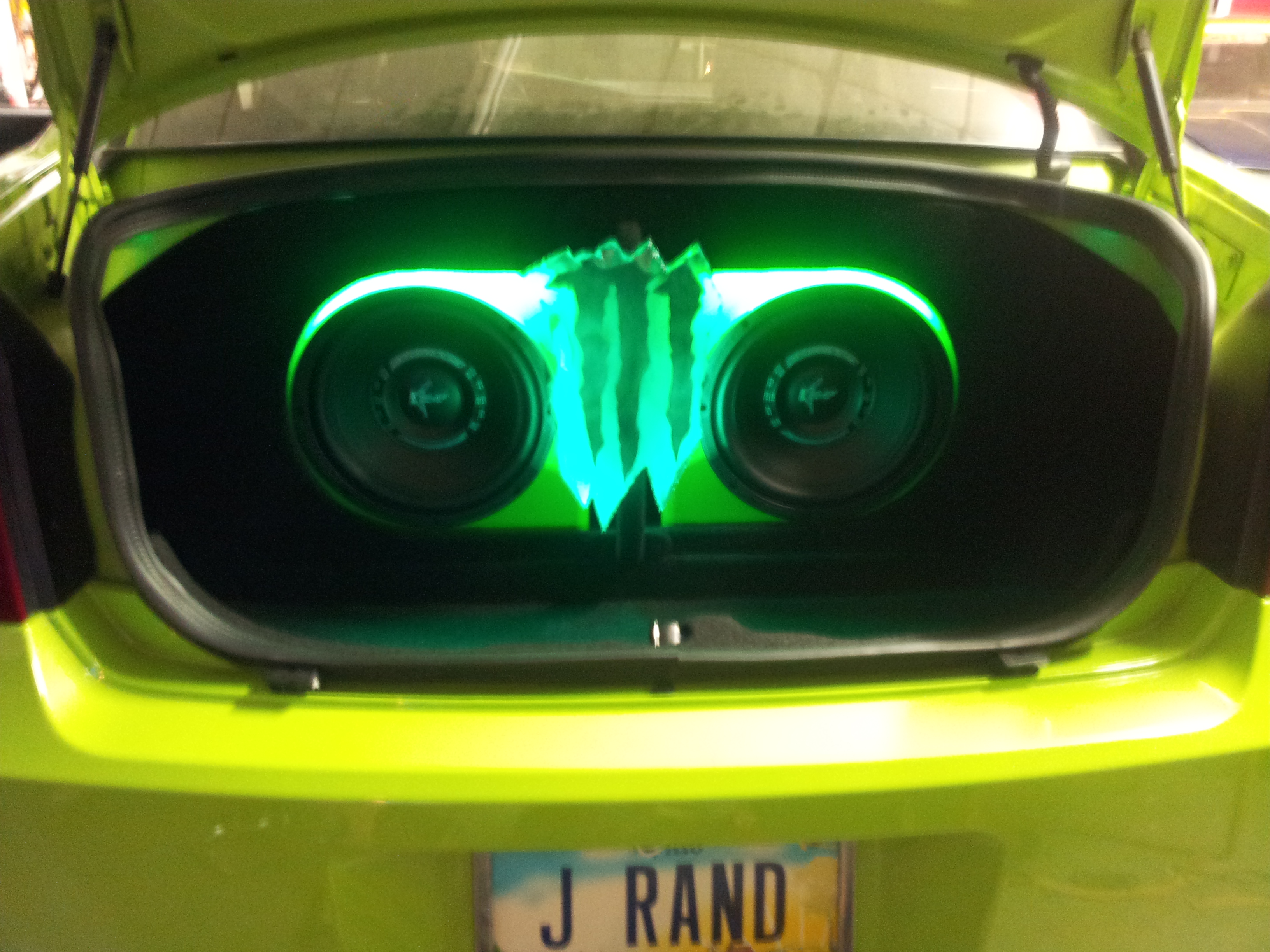 Mazda 6 custom amp rank